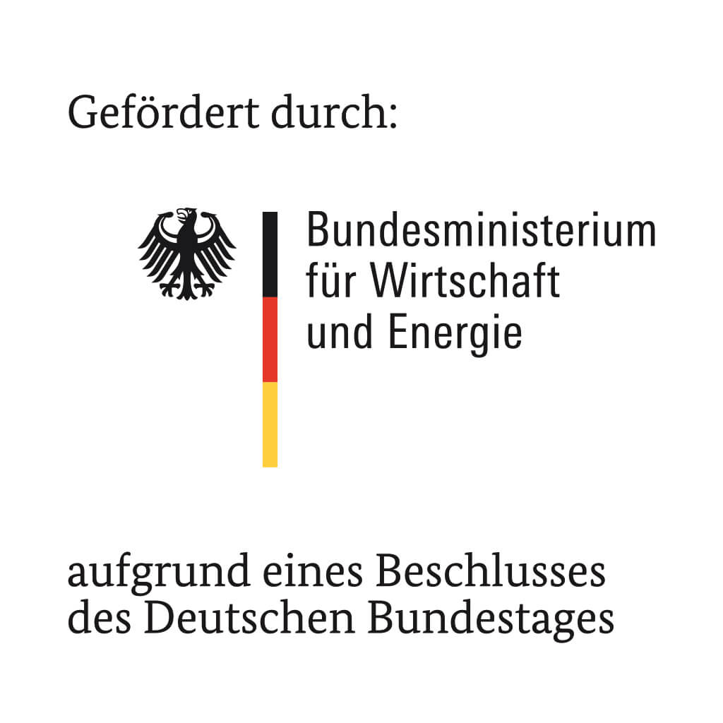 Gefördert durch Bundesministerium für Wirtschaft und Energie